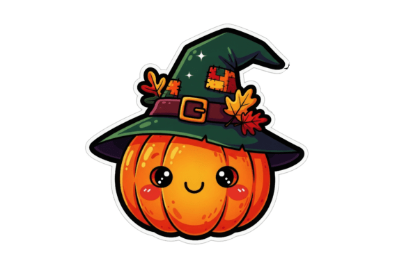 Download Halloween Pumpkin Kids Sticker Design - Pumpkin Collection