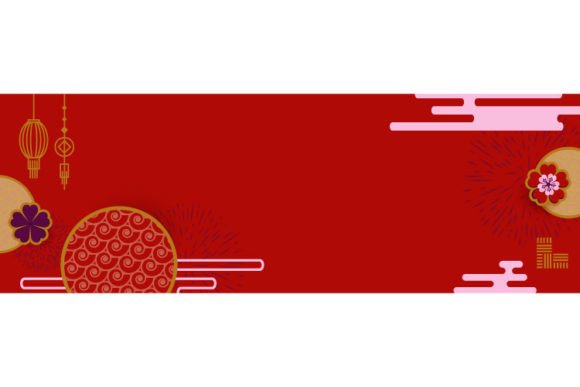 Download Lunar New Year Banner with Copy Space - New year Collection